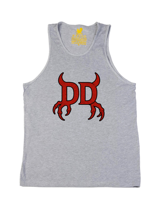 Dead Eyed Demon Red Initials Tank Top