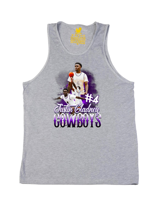 Justin Gladney Collage Tank Top
