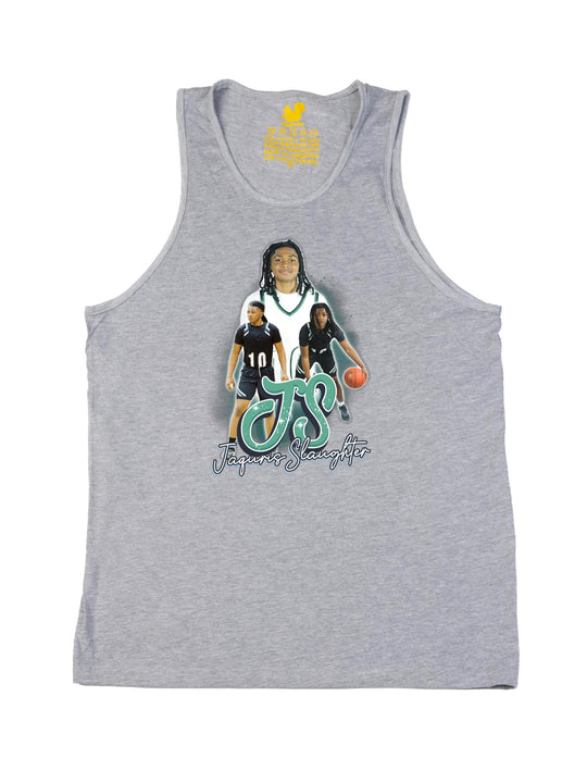 Jaquris Slaughter Initials Tank Top