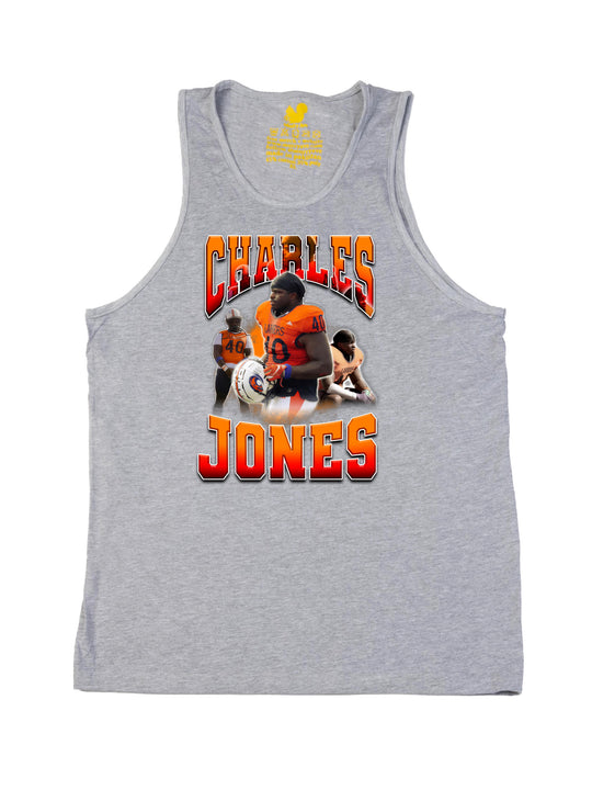 Charles Jones Collage Tank Top