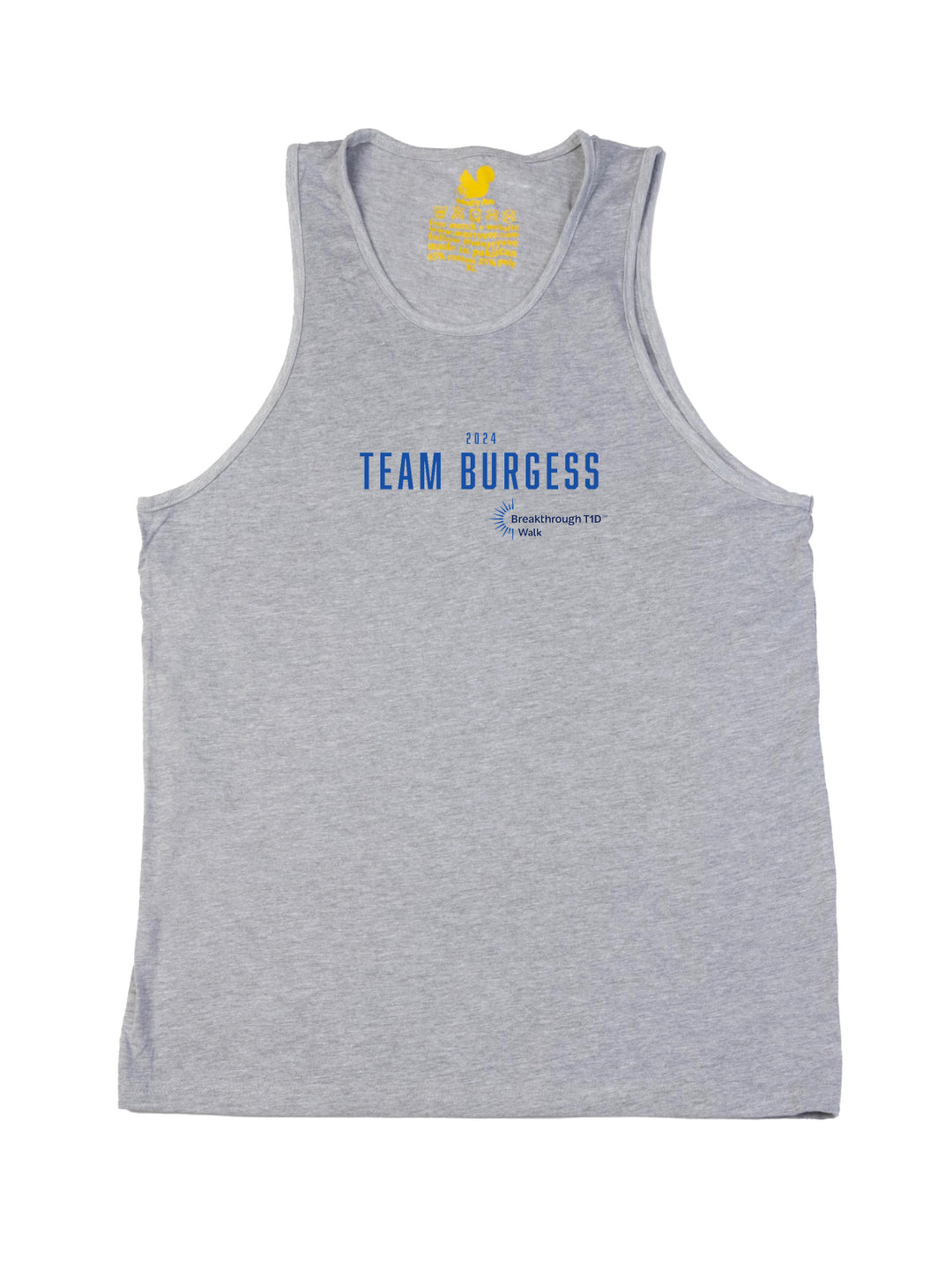 Team Burgess Tank Top
