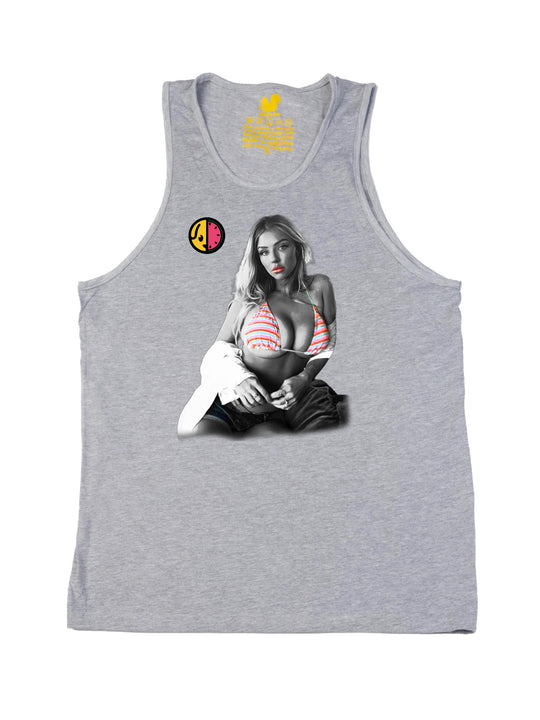 Puppy Melons Model Tank Top