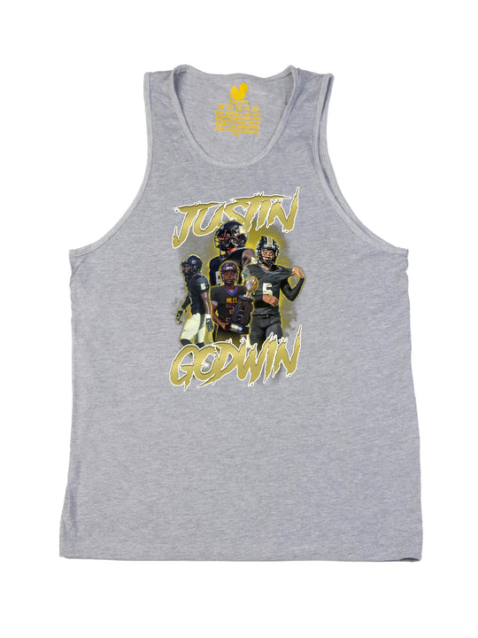 Justin Godwin Collage Tank Top