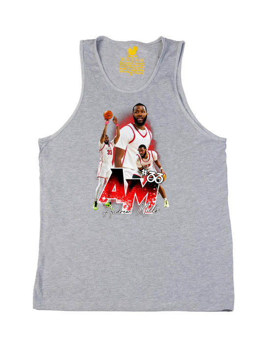 Andrew Mills Initials Tank Top