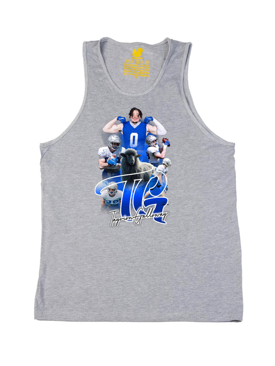 Tayvion Galloway Initials Tank Top