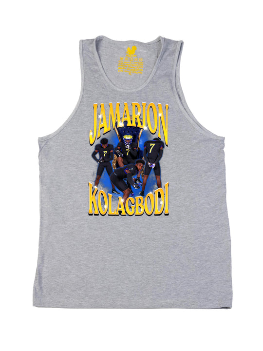 Jamarion Kolagbodi Collage Tank Top
