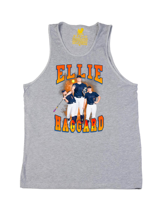 Ellie Haggard Collage Tank Top