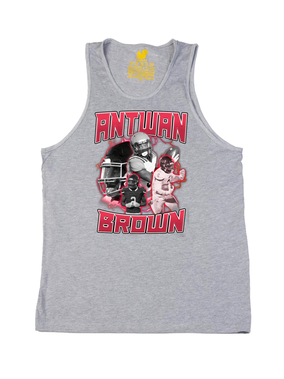 Antwan Brown Tank Top