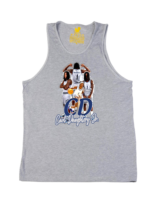 Carl Daughtery Jr Initials Tank Top