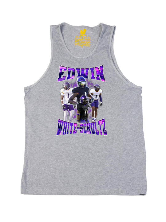 Edwin White Schultz Collage Tank Top