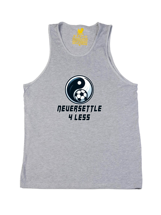 Never Settle 4 Less Logo Tank Top