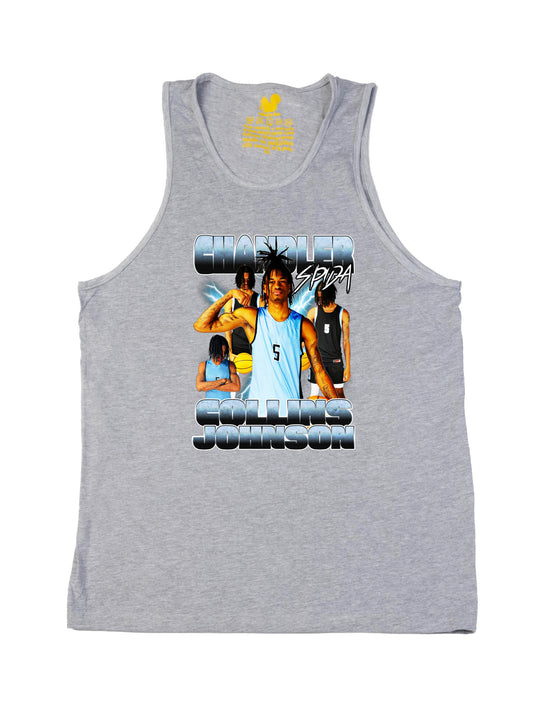 Chandler Collins Johnson Collage Tank Top