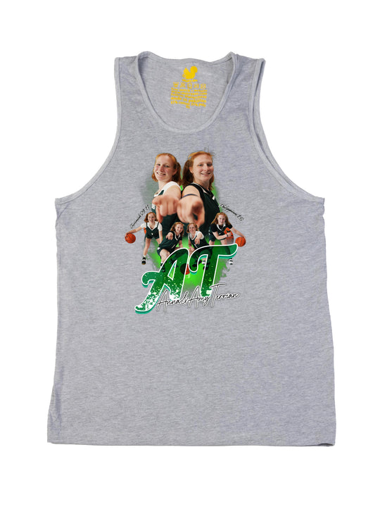 Anna and Amy Terrian Collage Tank Top