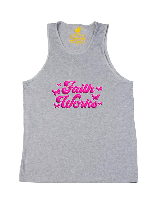 Faith Works Pink Tank Top