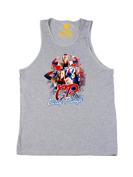 Carly Paugh Initials Tank Top