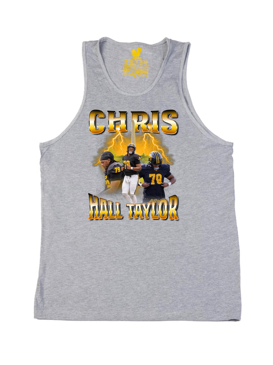 Chris Hall Taylor Collage Tank Top
