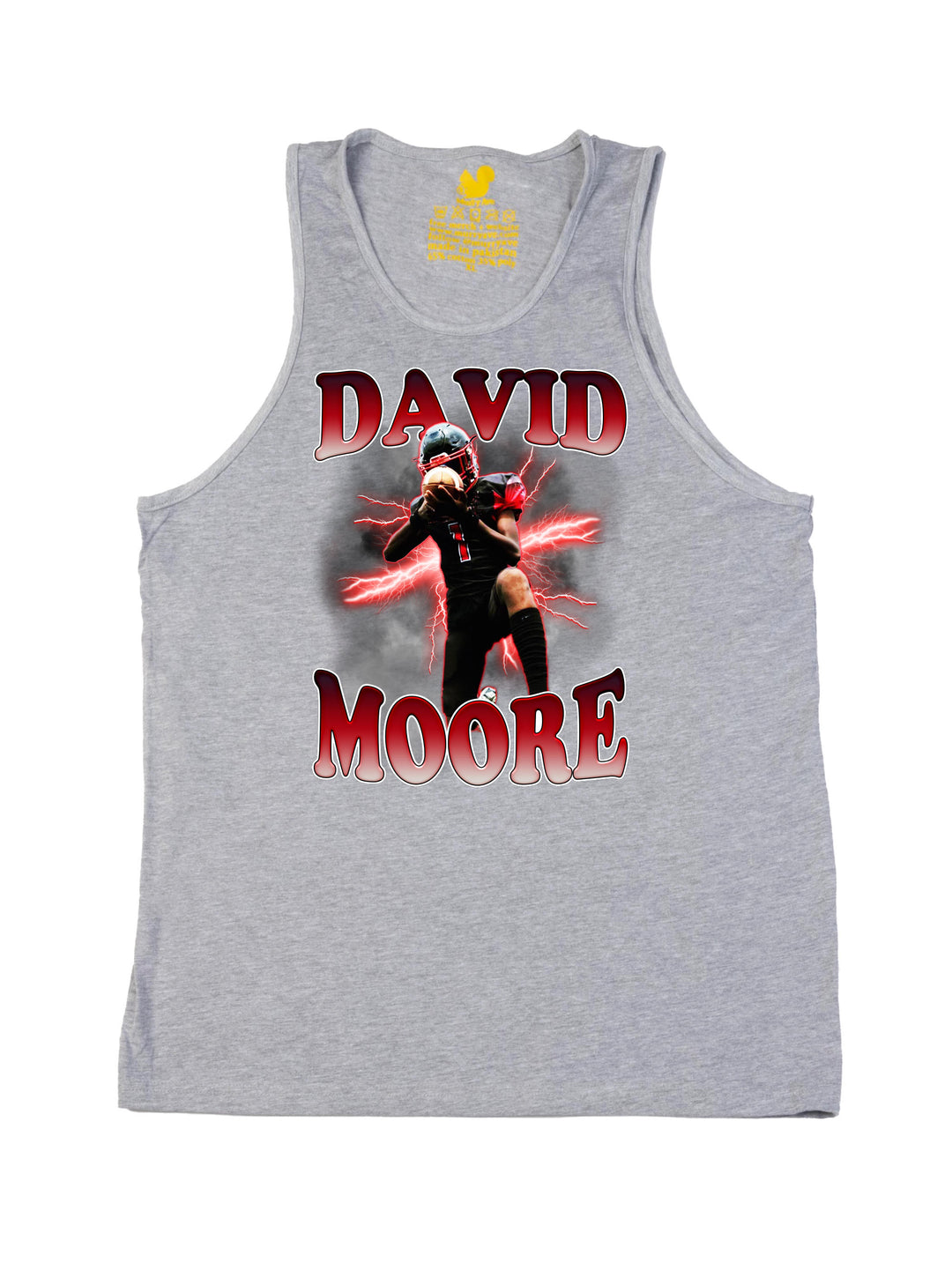 David Moore Collage Tank Top