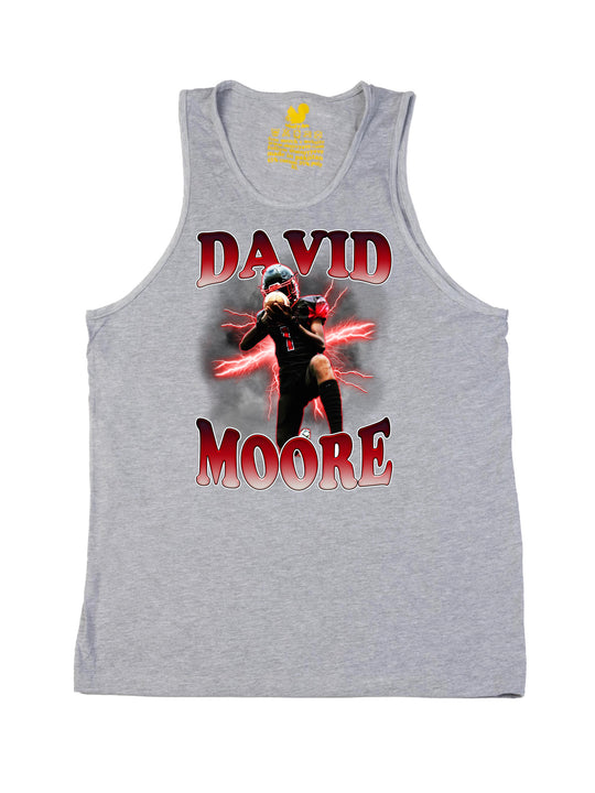David Moore Collage Tank Top