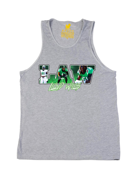 Lloyd Willis Letters Tank Top