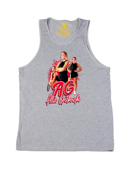 Allie Gretkowski Initials Tank Top