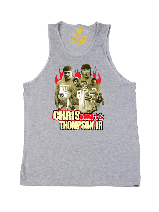 Chris Thompson Collage Tank Top