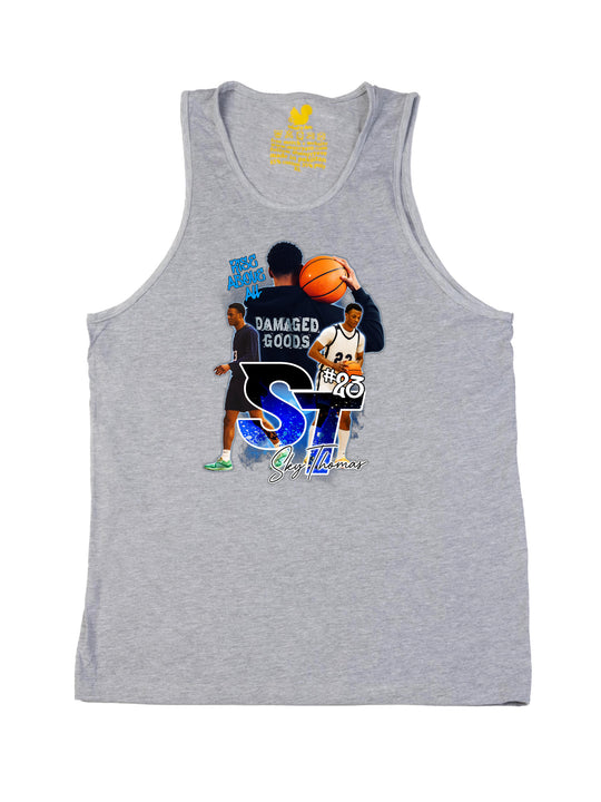 Sky Thomas Initials Tank Top
