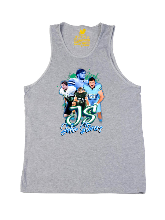 John Stivers Initials Tank Top