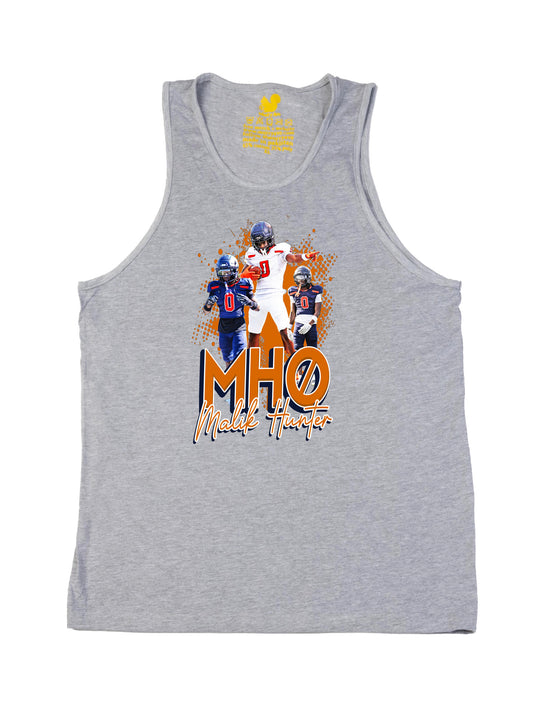 Malik Hunter Initials Tank Top