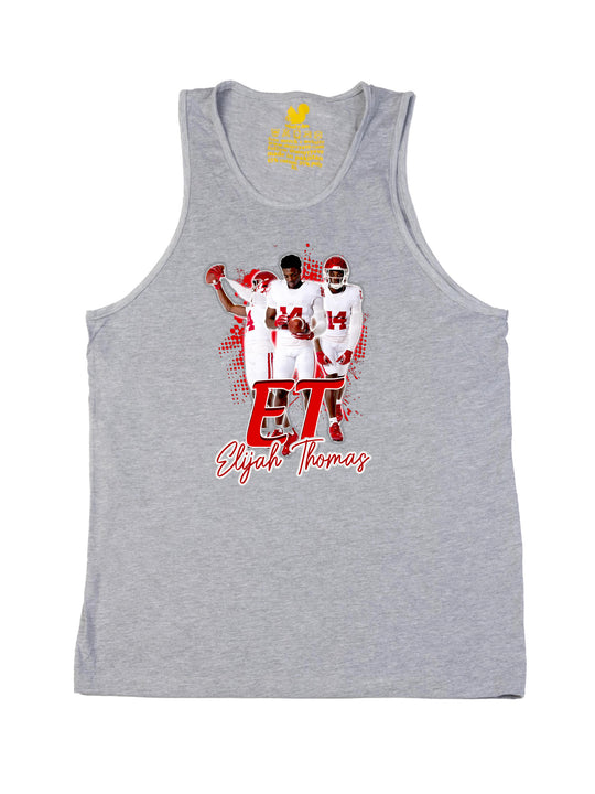 Elijah Thomas Initials Tank Top