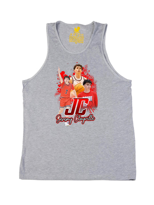 Jeremy Clayville Initials Tank Top