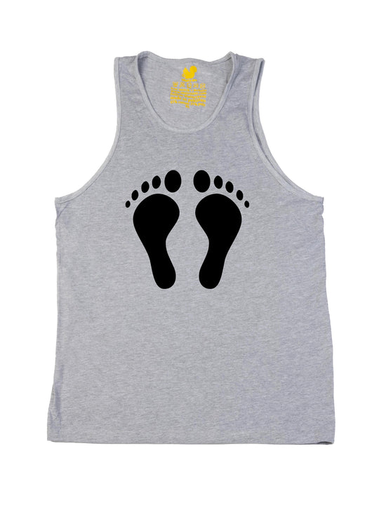 KP Footprint Black Tank Top