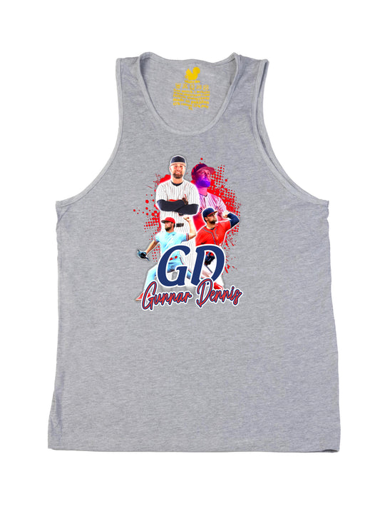 Gunnar Dennis Initials Tank Top