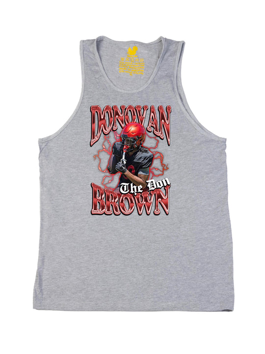 Donovan Brown Collage Tank Top