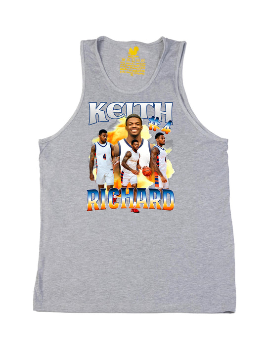 Keith Richard Collage Tank Top