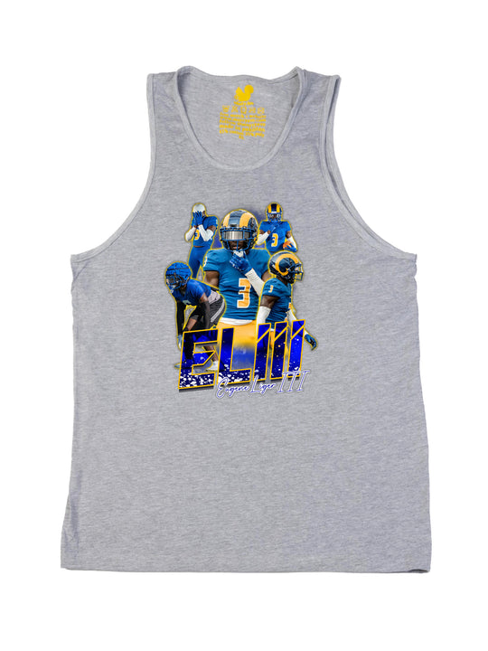 Eugene Liger III Initials Tank Top