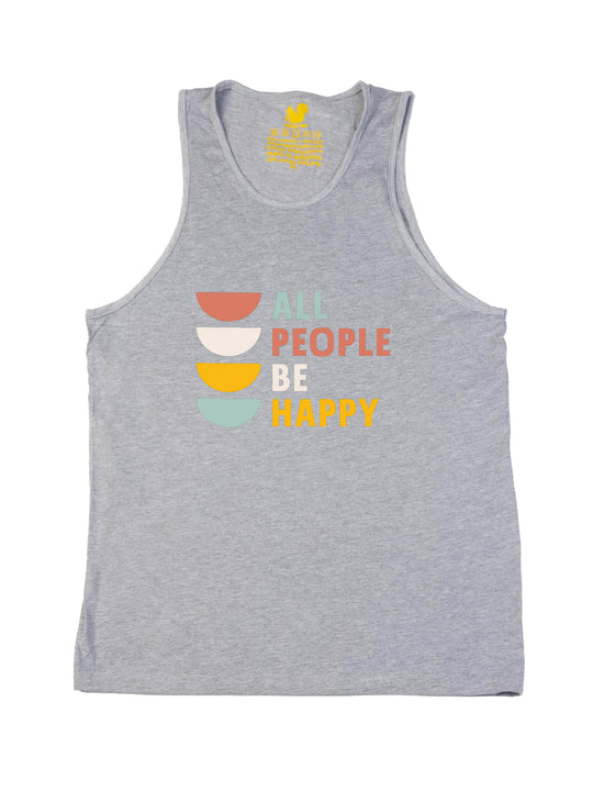 All People Be Happy Tank Top