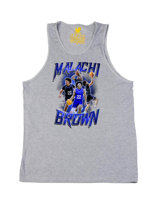 Malachi Brown Collage Tank Top
