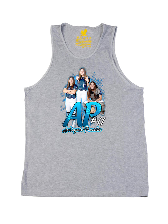 Aaliyah Pineda Initials Tank Top