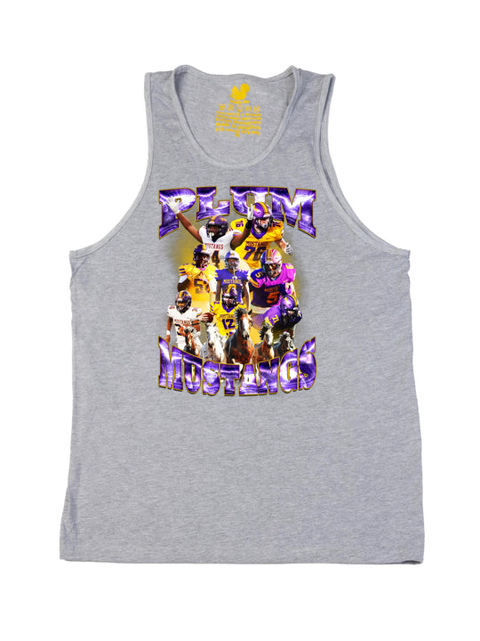 Plum Mustangs Tank Top