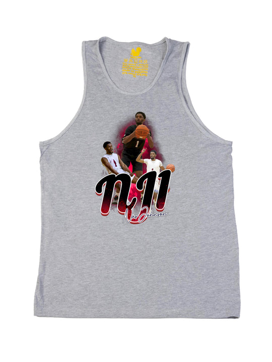 Nas Johnson Initials Tank Top