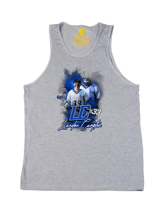 Landon Campton Initials Tank Top