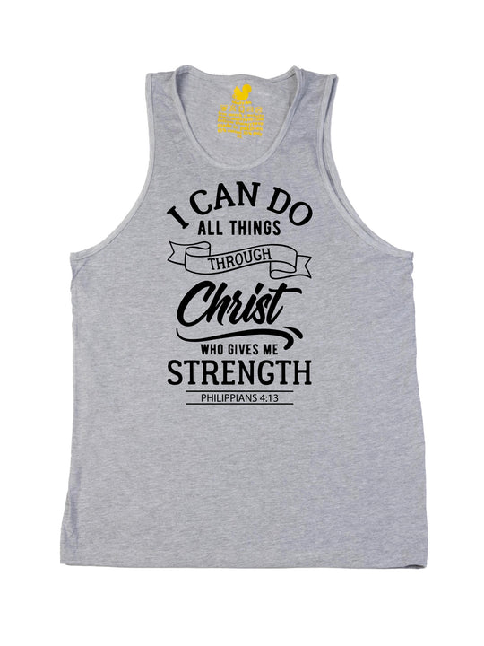 John Jackson Logo Black Tank Top