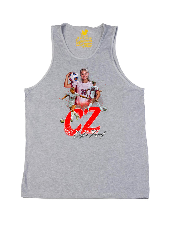 Cuyler Zulauf Initials Tank Top