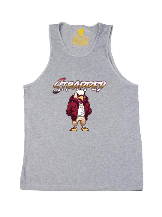 Christian White Cartoon Tank Top