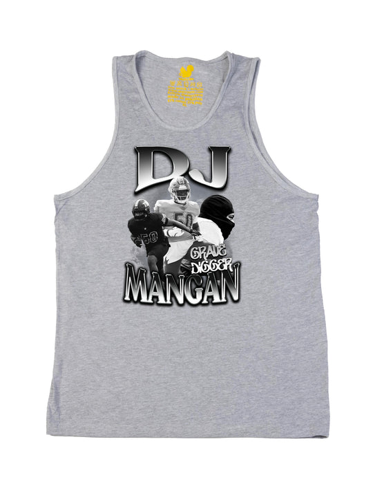 DJ Mangan Initials Tank Top