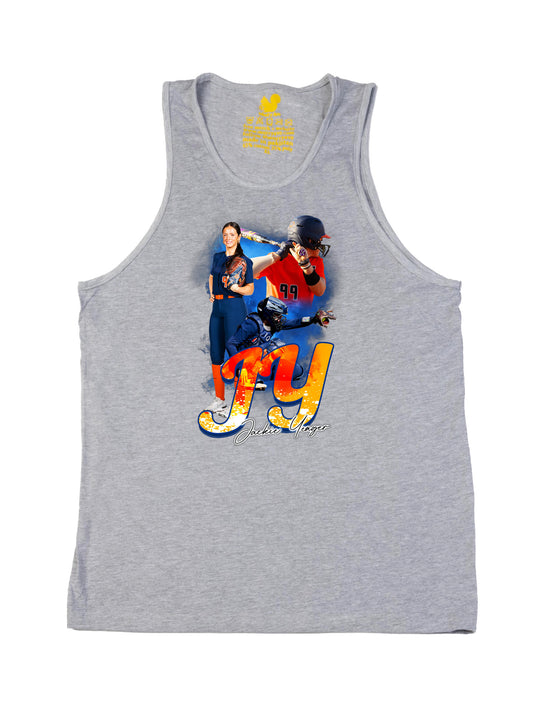 Jackie Yeager Initials Tank Top
