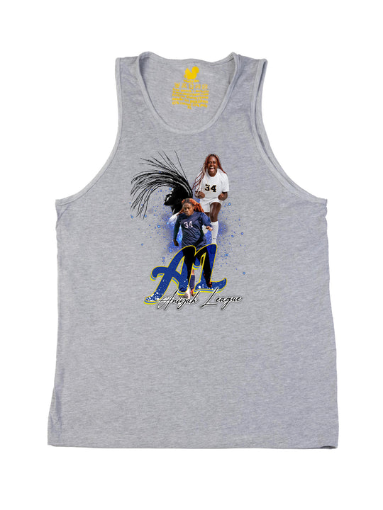 Aniyah League Initials Tank Top