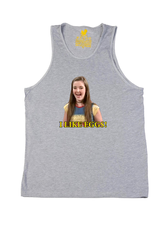 I like Eggs Logo Tank Top