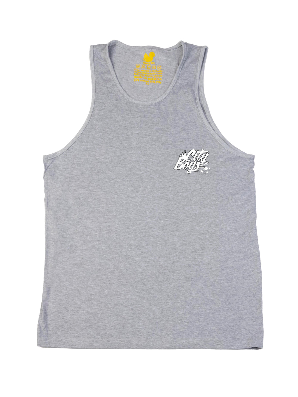 City Boys Wht Tank Top