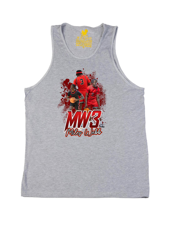 Miles Webb Initials Tank Top